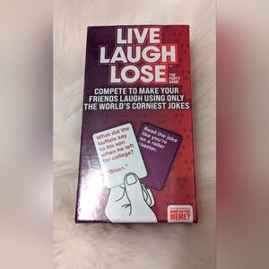 Live Laugh Lose Party Game